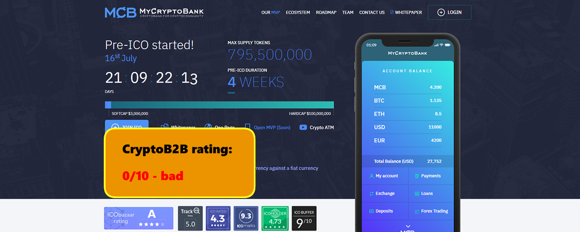 img 5b59b416e39df - MyCryptoBank ICO: review, audit [rate: bad]